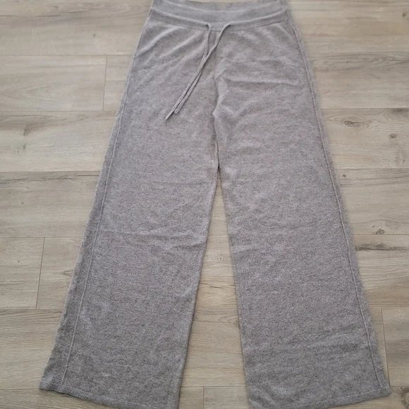 Le ORE Palermo Cashmere Wide Leg Pant Grey sz Small - Picture 4 of 7